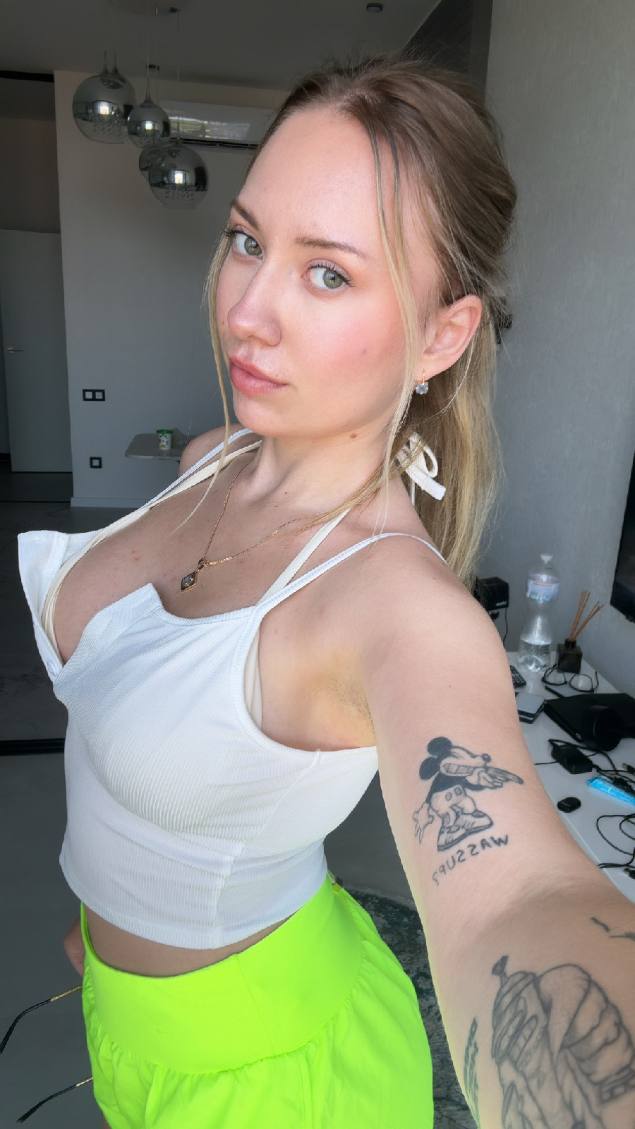 KateV in her underwear in Nashik